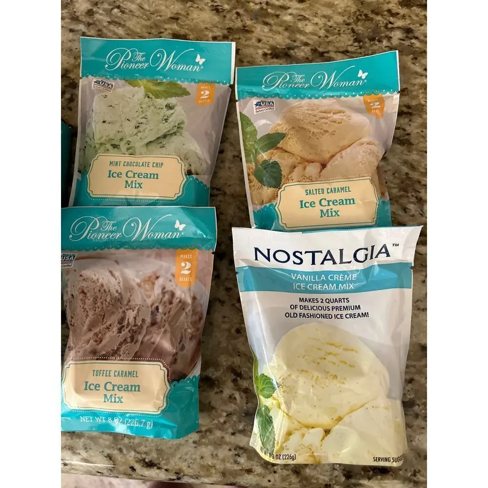Nostalgia Electric Ice Cream Maker, Gelato, Frozen Yogurt, or Sorbet makes 1 pnt